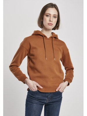 Дамски суичър в кафяво Urban Classics Ladies Hoody 
