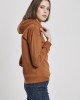 Дамски суичър в кафяво Urban Classics Ladies Hoody, Urban Classics, Суичъри - Complex.bg