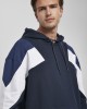 Мъжки суичър в тъмносиньо Urban Classics Oversize 3-Tone Hoody, Urban Classics, Суичъри - Complex.bg