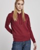 Дамски суичър в цвят бордо Urban Classics Ladies Organic Hoody, Urban Classics, Суичъри - Complex.bg