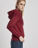 Дамски суичър в цвят бордо Urban Classics Ladies Organic Hoody, Urban Classics, Суичъри - Complex.bg