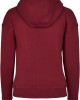 Дамски суичър в цвят бордо Urban Classics Ladies Organic Hoody, Urban Classics, Суичъри - Complex.bg