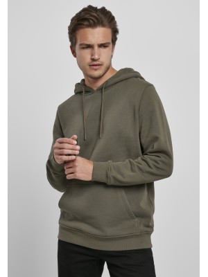 Мъжки суичър в цвят маслина Urban Classics Organic Basic Hoody