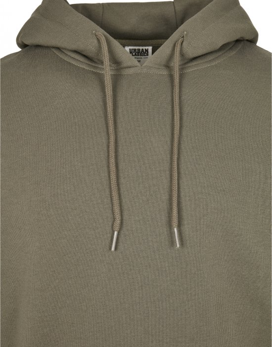 Мъжки суичър в цвят маслина Urban Classics Organic Basic Hoody, Urban Classics, Суичъри - Complex.bg