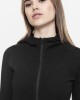 Дамски суичър в черно Urban Classics Ladies Athletic Interlock Zip Hoody, Urban Classics, Суичъри - Complex.bg