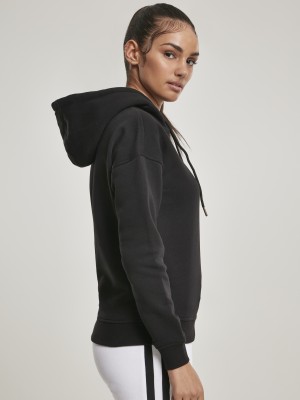 Дамски суичър в черно Urban Classics Ladies Organic Hoody