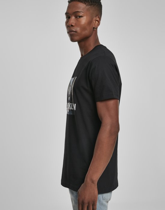 Мъжка черна тениска Mister Tee Hello Brooklyn, Mister Tee, Тениски - Complex.bg