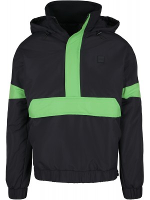 Мъжко яке в черно от Urban Classics Neon Mix Pull Over Jacket 