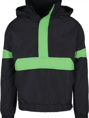 Мъжко яке в черно от Urban Classics Neon Mix Pull Over Jacket 