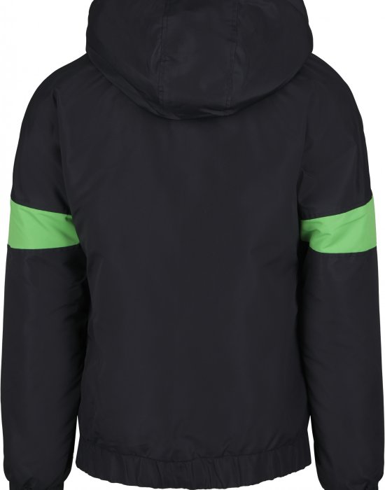 Мъжко яке в черно от Urban Classics Neon Mix Pull Over Jacket, Urban Classics, Якета Пролет / Есен - Complex.bg