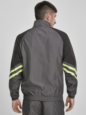 Мъжко яке в сиво и черно от Urban Classics Block Sport Track Jacket 