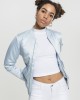 Дамско яке в светлосиньо от Urban Classics Ladies Satin Bomber, Urban Classics, Якета - Complex.bg