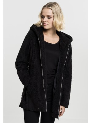Дамско яке в черно от Urban Classics Ladies Sherpa