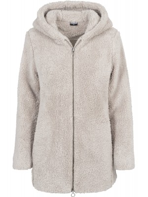 Дамско яке в пясъчен цвят от Urban Classics Ladies Sherpa