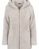 Дамско яке в пясъчен цвят от Urban Classics Ladies Sherpa, Urban Classics, Якета - Complex.bg