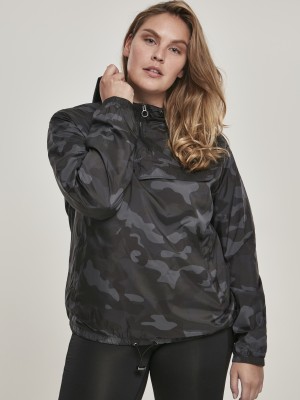 Дамско яке в камуфлажен цвят от Urban Classics Ladies Camo Pull Over   Дамско яке в камуфлажен цвят от Urban Classics Ladies Camo Pull Over