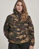 Дамско яке в кафяв камуфлаж от Urban Classics Ladies Camo Pull Over, Urban Classics, Якета - Complex.bg