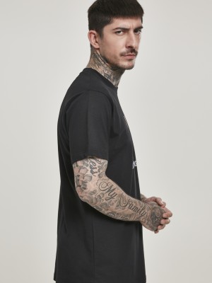 Мъжка тениска Mister Tee Bitch Please в черен цвят