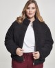 Дамско яке в черно от Urban Classics Ladies Boxy Sherpa Puffer, Urban Classics, Якета - Complex.bg