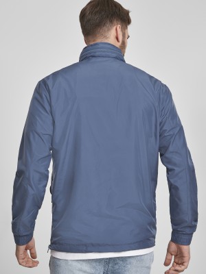 Мъжко яке в синьо от Urban Classics Hidden Hood Pull Over