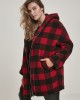 Дамско яке в от Urban Classics Ladies Hooded Oversized Check Sherpa, Urban Classics, Якета - Complex.bg