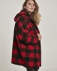 Дамско яке в от Urban Classics Ladies Hooded Oversized Check Sherpa, Urban Classics, Якета - Complex.bg