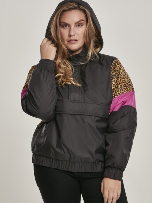 Дамско яке в три цвята от Urban Classics Ladies AOP Mixed Pull Over Дамско яке в три цвята от Urban Classics Ladies AOP Mixed Pull Over