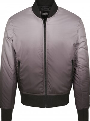Мъжко яке в черно и сиво от Urban Classics Gradient Bomber