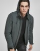 Мъжко яке в зелено от Urban Classics Hooded Easy, Urban Classics, Якета Пролет / Есен - Complex.bg