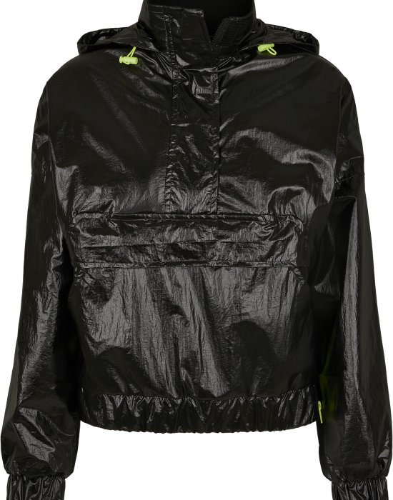 Дамско яке в черно от Urban Classics Ladies Vanish Crinkle Pull Over, Urban Classics, Якета - Complex.bg