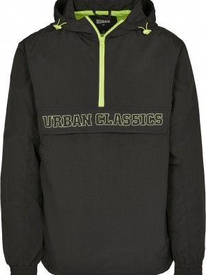 Мъжко яке в черно от Urban Classics Contrast Pull Over 