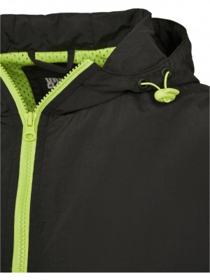 Мъжко яке в черно от Urban Classics Contrast Pull Over 