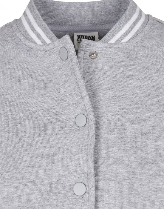 Дамско яке в сиво от Urban Classics Ladies Organic Inset College Sweat, Urban Classics, Якета - Complex.bg