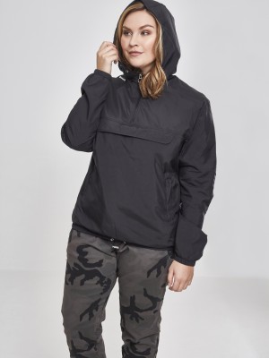 Дамско яке в черно от Urban Classics Ladies Basic Pull Over