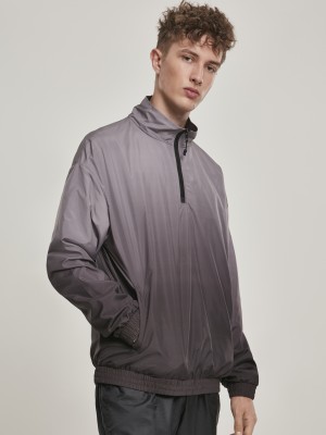 Мъжко яке в черно от Urban Classics Gradient Pull Over 