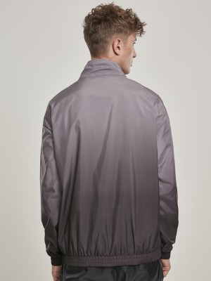 Мъжко яке в черно от Urban Classics Gradient Pull Over 