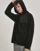 Мъжко яке в черно от Urban Classics Hooded Sherpa Zip, Urban Classics, Зимни якета - Complex.bg