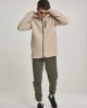 Мъжко яке в пясъчен цвят от Urban Classics Hooded Sherpa Zip, Urban Classics, Зимни якета - Complex.bg