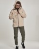 Мъжко яке в пясъчен цвят от Urban Classics Hooded Sherpa Zip, Urban Classics, Зимни якета - Complex.bg