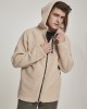 Мъжко яке в пясъчен цвят от Urban Classics Hooded Sherpa Zip, Urban Classics, Зимни якета - Complex.bg