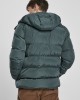 Мъжко яке в тъмнозелено от Urban Classics Hooded Puffer, Urban Classics, Зимни якета - Complex.bg