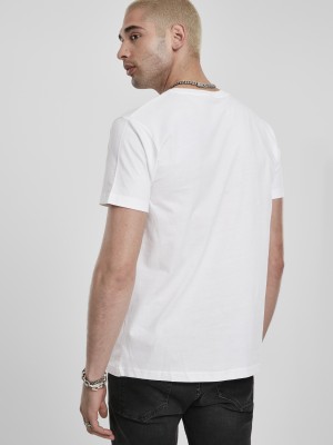 Мъжка бяла тениска Mister Tee NASA Moon Man