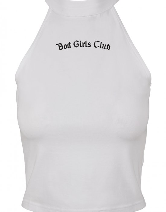 Дамски топ в бяло Mister Tee Ladies Bad Girls Short, Mister Tee, Топове - Complex.bg