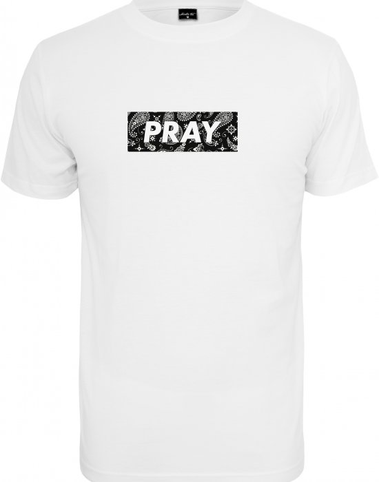 Мъжка тениска в бяло Mister Tee Bandana Box Pray, Mister Tee, Тениски - Complex.bg