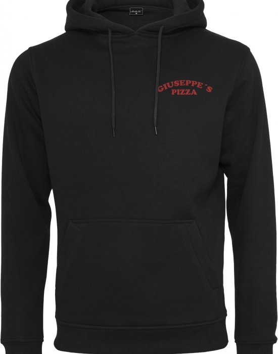 Мъжки суичър в черно Мister Tee Giuseppes Pizzeria Hoody, Mister Tee, Тениски - Complex.bg