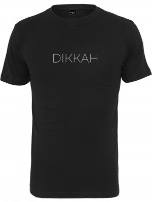 Мъжка тениска в черно Мister Tee Dikkah 