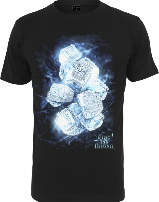 Мъжка тениска в черно Mister Tee Ice Rings, Mister Tee, Тениски - Complex.bg