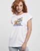 Дамска тениска в бяло Merchcode Ladies Tom & Jerry Pose, MERCHCODE, Тениски - Complex.bg