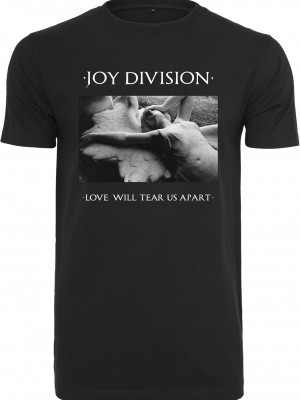 Мъжка тениска в черно Merchcode Joy Division Tear Us Apart