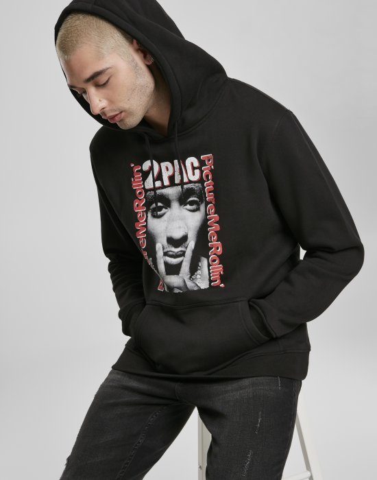 2Pac / Tupac Shakur - Picture Me Rollin Мъжки черен суичър, 2Pac, Суичъри - Complex.bg